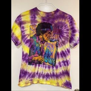 Jimi Hendrix Tie-Dye T-Shirt
